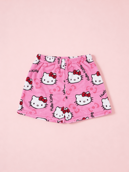 Spodenki piżamowe Hello Kitty – różowe